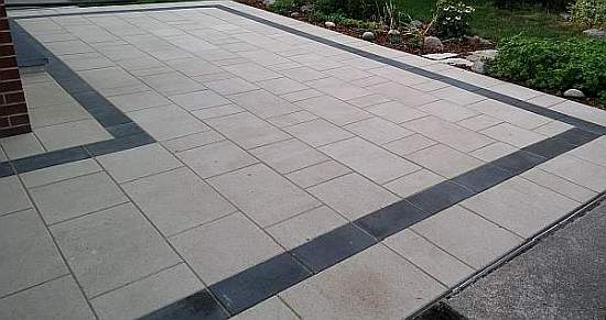 Completed Stone Patio
